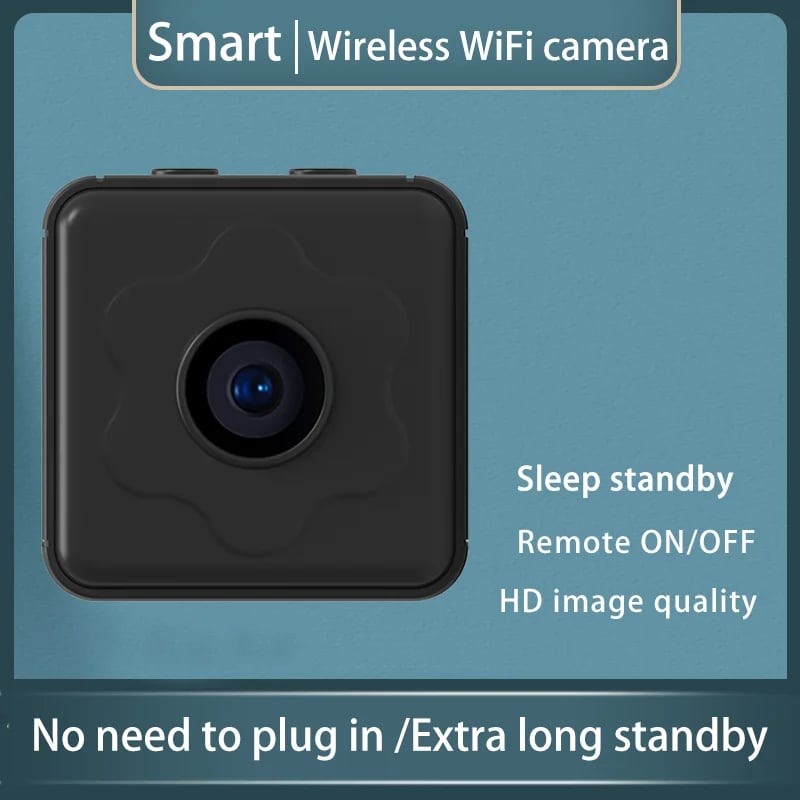 Mini Hidden Camera - Wireless WiFi Remote Monitor High Quality Camera Tiny Home IP Camera