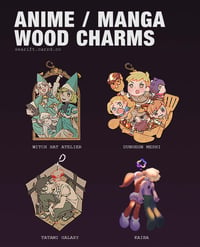 Image 1 of Anime & Manga / Wood Charms