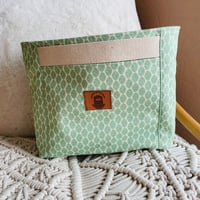 Image 1 of Sac Choupette "feuilles vertes"