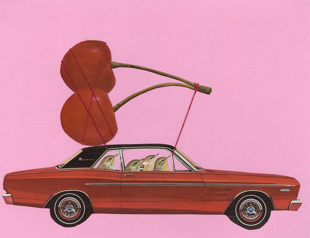 Image of Cherry Bomb - limited edition print.