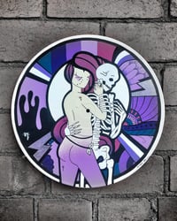 Image 1 of The Bitter End - Painted Vinyl Record