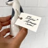 Jane Maddison Ceramic Wine Breathers - Goat