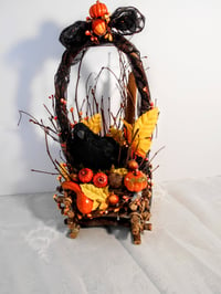 Image 2 of Black Crow Fall Wood basket