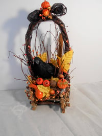 Image 3 of Black Crow Fall Wood basket