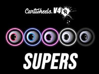 Image 1 of Cartwheels V4R SUPERS White 8.5mm