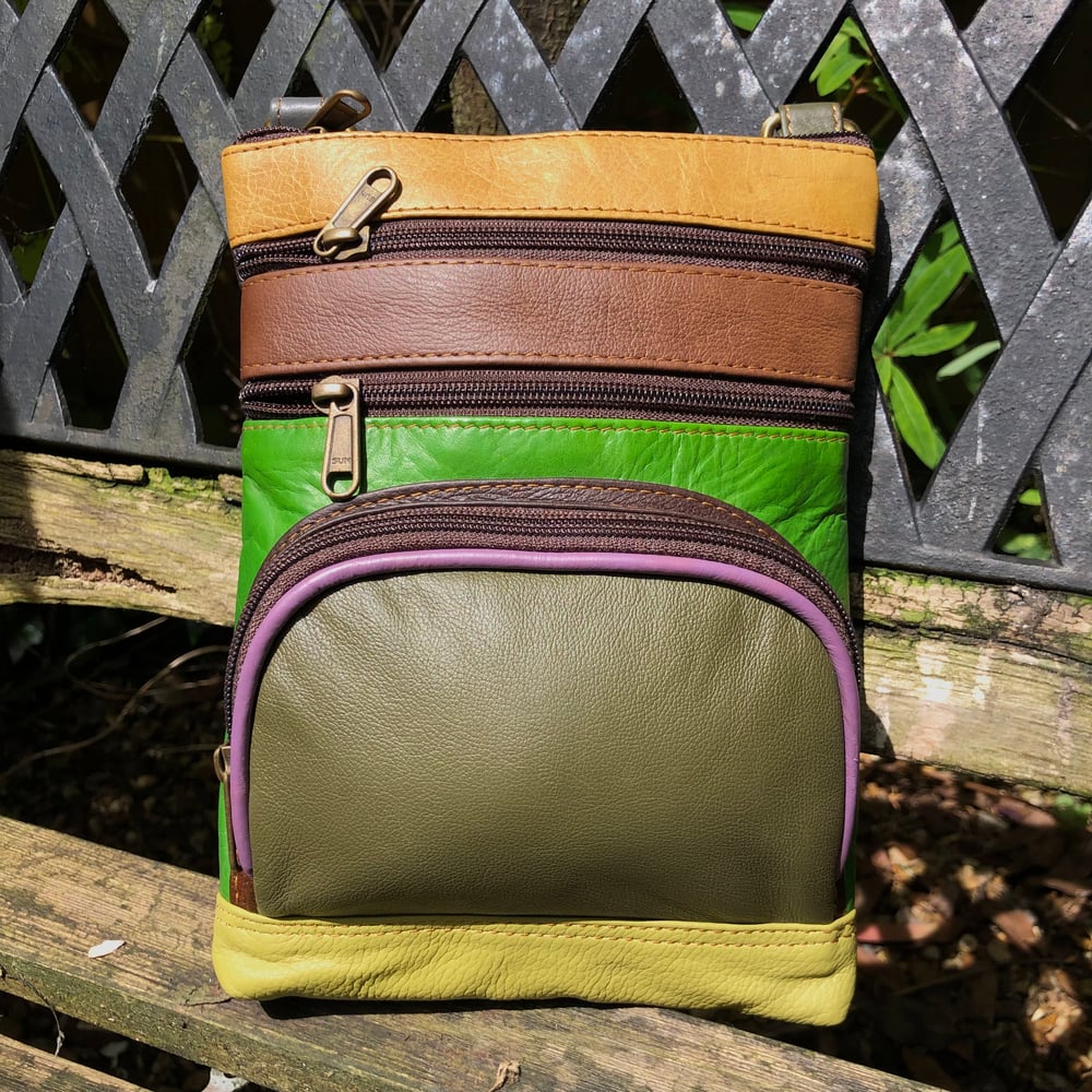 Image of Harlequin Collection - 5 compartment bag #1