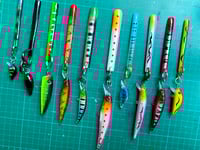 Image 11 of 🎀 FISHING CAPSULE 🎀 UNIQUE PIECE HANDPAINTED TRIBAL FISHING NAIL SET