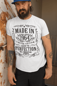 Image 5 of Made In 1964 Aged To Perfection T-Shirt