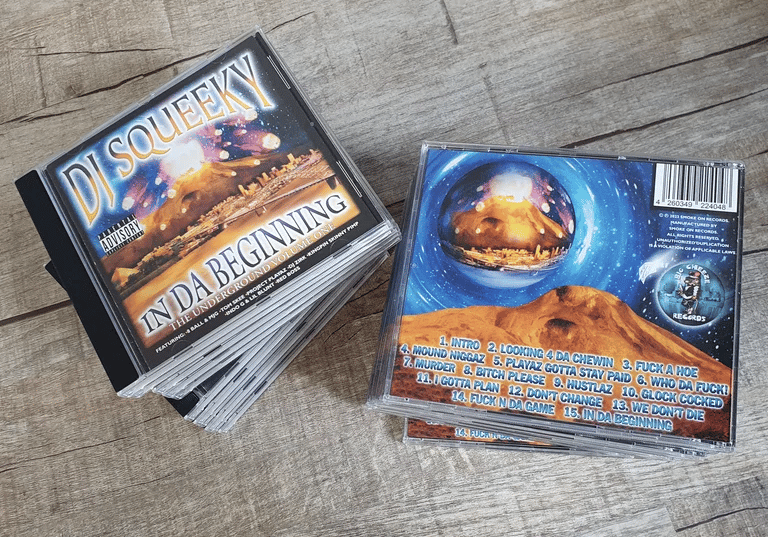 DJ Squeeky - In Da Beginning CD/Tape | Smoke On Records DJ Squeeky - In Da Beginning CD/Tape | Smoke On Records