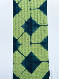 Image 3 of Lime Crossroads — Open-Weave Scarf