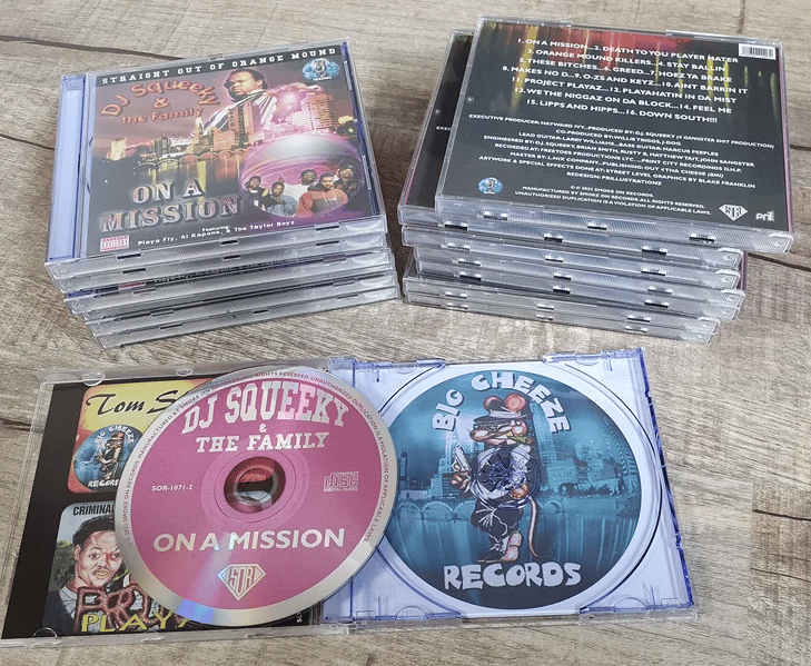 DJ Squeeky & the Family - On A Mission CD/Tape | Smoke On Records DJ Squeeky & the Family - On A Mission CD/Tape | Smoke On Records