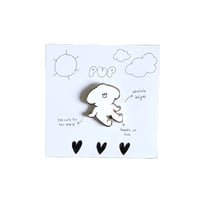 Image of 'Pup' Hard Enamel Pin