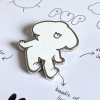 Image of 'Pup' Hard Enamel Pin