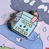 Image of 'Blue Juice' Hard Enamel Pin