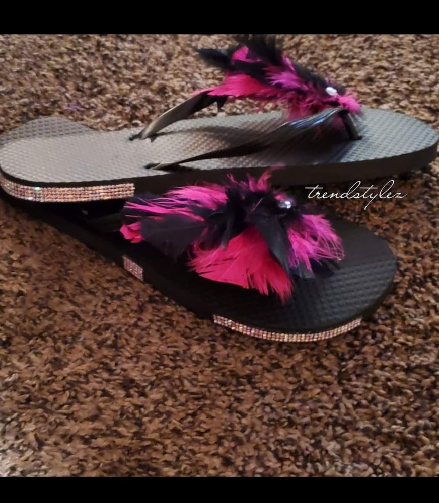 Image of Custom flip flops 