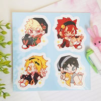 Bakusquad Boys Sticker Sheets