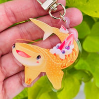 Image 1 of Crepe Whaleshark Sticker + keychain