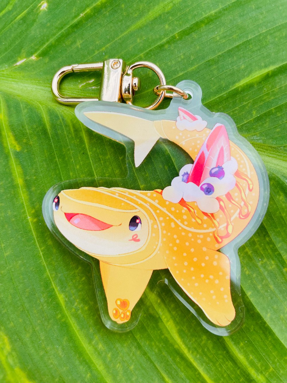 Crepe Whaleshark Sticker + keychain