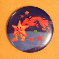 Shooting star pin