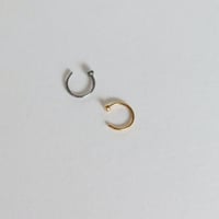 Image 1 of NOSE RING IN GOLD & SILVER