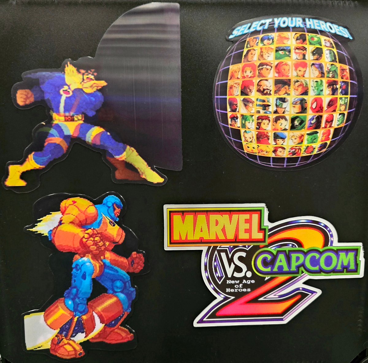 Image of Complete MVC2 3D Sticker collection pack!