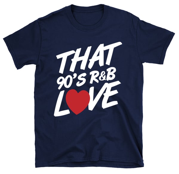 Image of That 90s Love (Navy Blue T-Shirt)