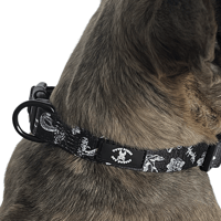 Image 3 of Adjustable Traditional Tattoo Dog Collar