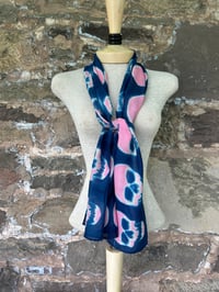 Image 4 of Pink Skull — Wool/Silk Scarf