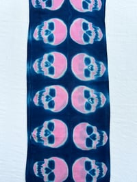 Image 3 of Pink Skull — Wool/Silk Scarf