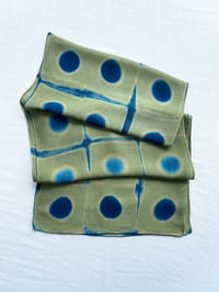 Image 1 of Avocado Eclipse — Wool/Silk Scarf