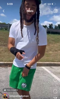 Image 3 of GREEN BILLIGOAT TRUCKER HAT