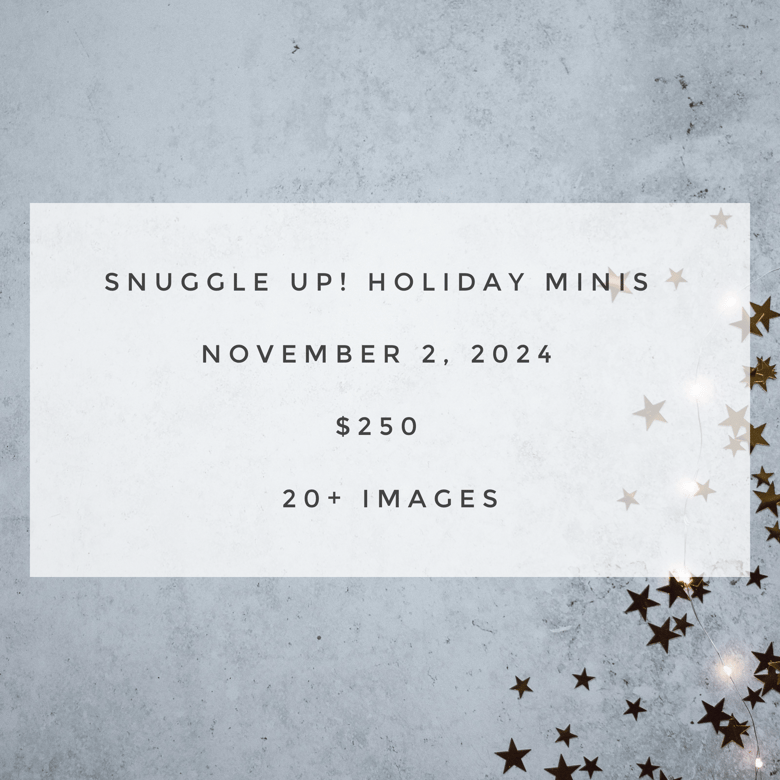 Image of Snuggle Up! Holiday Minis 11/2/24