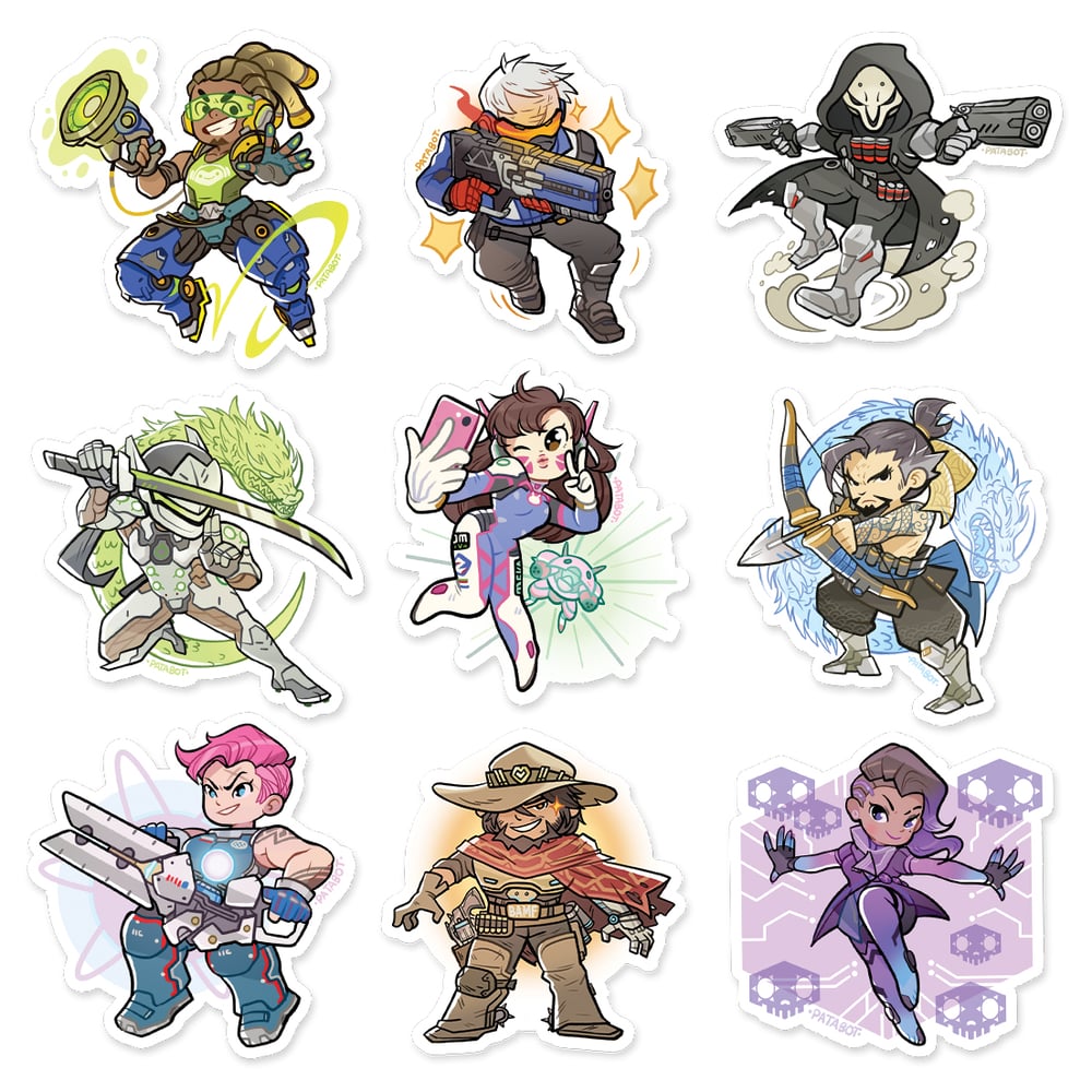 Overwatch Ult Stickers