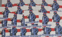 Image 1 of Pack of 25 6x6cm Coventry City Football/Ultras Stickers.