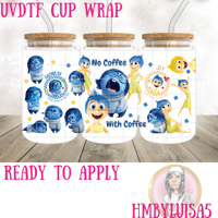 Inside out Coffee UVDTF cup wrap 