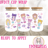 Polly pocket UVDTF cup wrap 