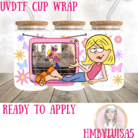 Lizzy Flower UVDTF cup wrap 