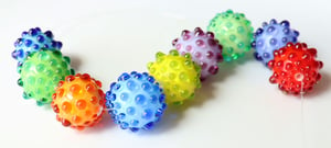 Light-Up Bouncy-Balls - 9 boisterous beads