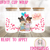 Precious Moments x Hearts UVDTF cup wrap 