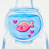 Image 1 of Fish Acrylic Pin