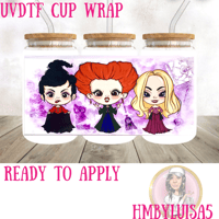 Hocus Pocus UVDTF cup wrap 