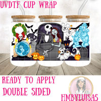 Double Sided NMBC UVDTF cup wrap 