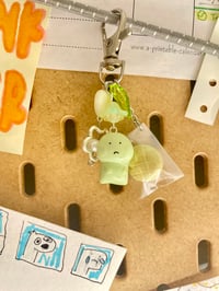 Image 2 of Melon Guy Keychain