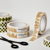 Image 2 of kinshipped paper tape - taupe