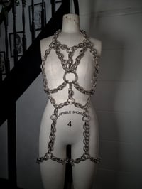 Image 6 of XL Chain Body Harness - Freesize Fit