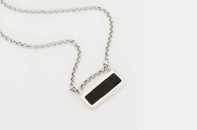 Light Thin Silver Necklace 