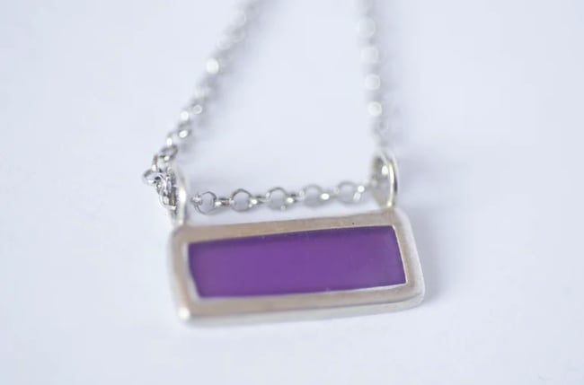 Light Thin Silver Necklace 