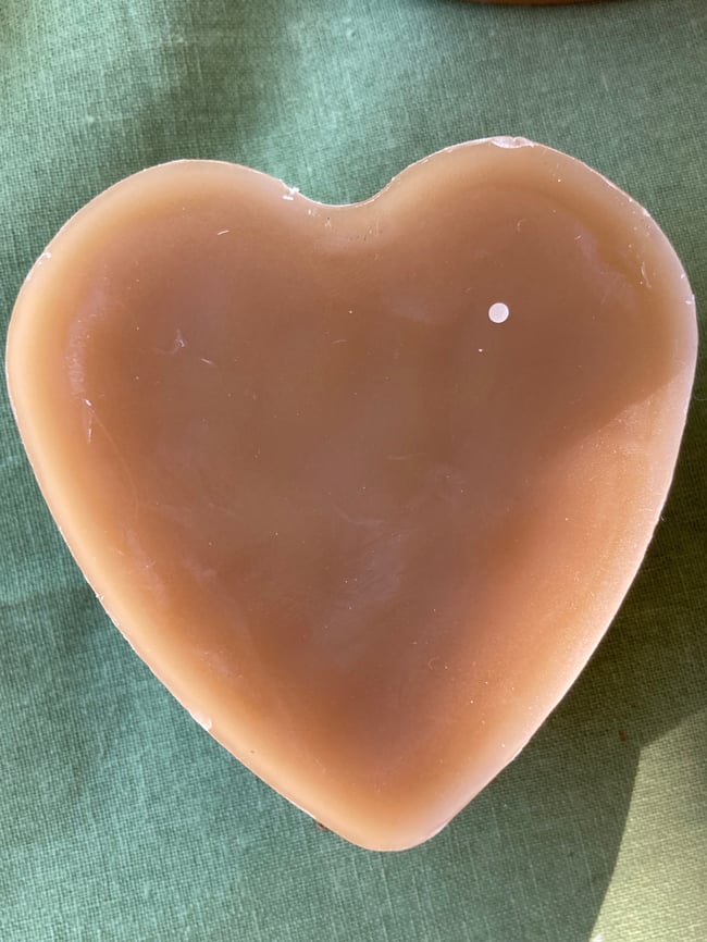 Beeswax Hearts