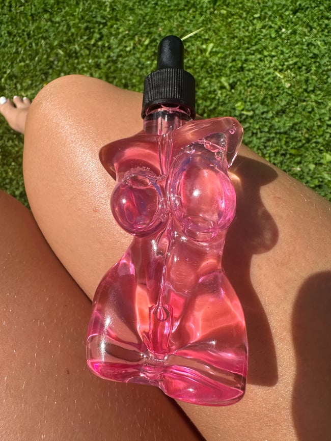 Beach Please Fizzy Cherry Tanning Oil