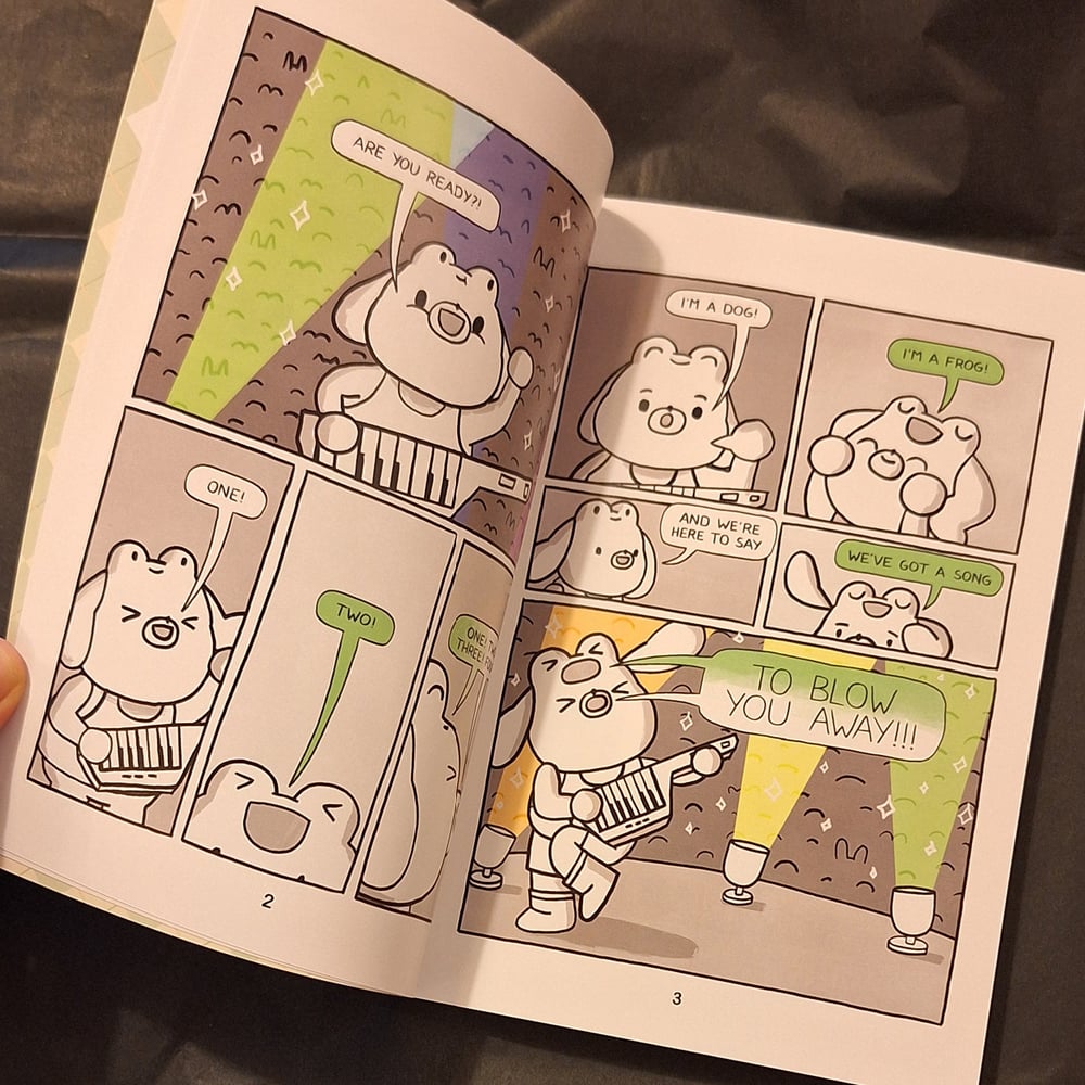 Frogendog & the Library of Laughter